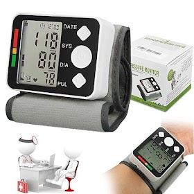 Buy Now: Beauty BP628 Wrist LCD Health Care Blood Pressure Monitor Meter Sphygmomanometer Cuff
