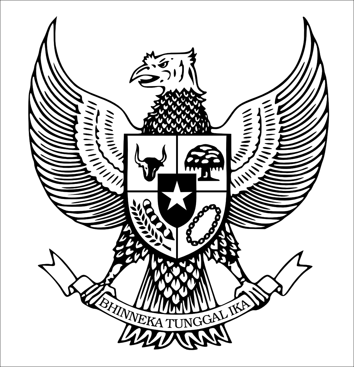 Logo Indonesia dan Dunia LAMBANG BURUNG GARUDA LOGO 