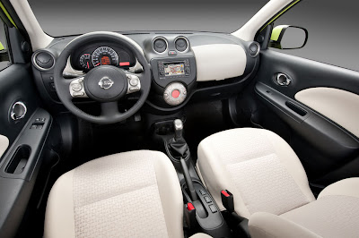 2011 Nissan Micra Car Interior