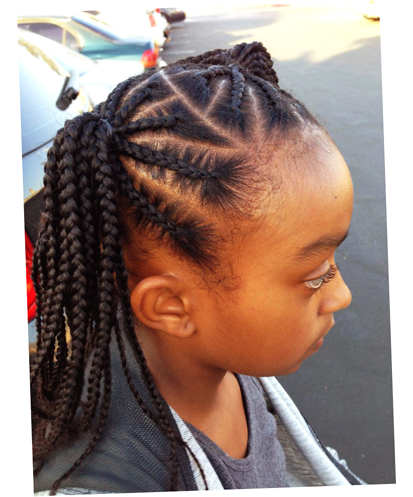 African American Braid Styles For Kids