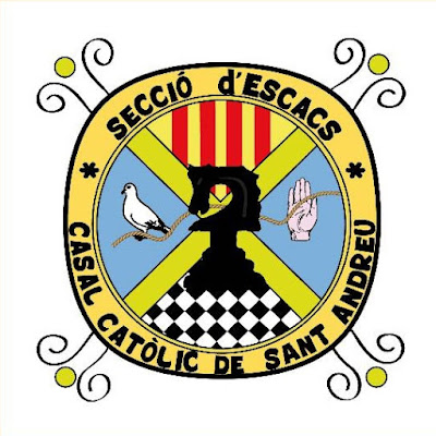 Actual Escudo de la Sección de Ajedrez del C.C. Sant Andreu, 1980
