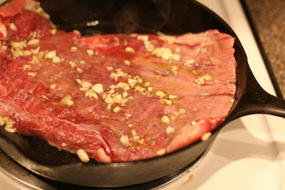 Picanha in skillet