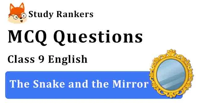 MCQ Questions for Class 9 English Chapter 5 The Snake and the Mirror Beehive