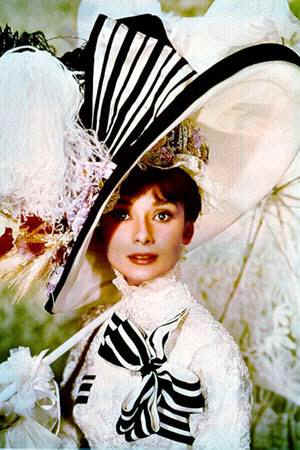 Audrey Hepburn's Eliza Doolittle in My Fair Lady