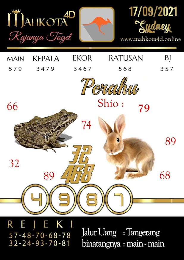 Syair Prediksi Jitu Sydney Pools - Togel SDY Jum'at, 17 - September - 2021