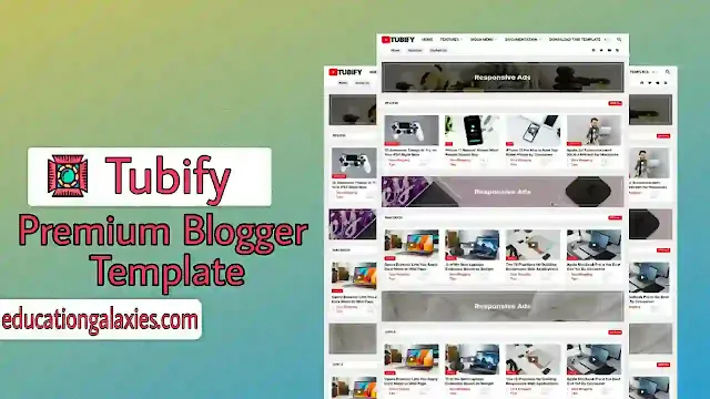 tubify premium blogger template