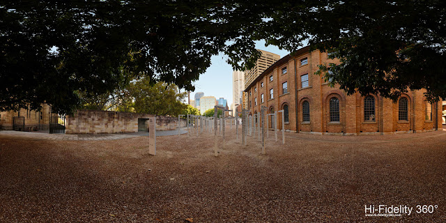 Who goes here? South View, Art Installation by Fiona Hall at Hyde Park Barracks