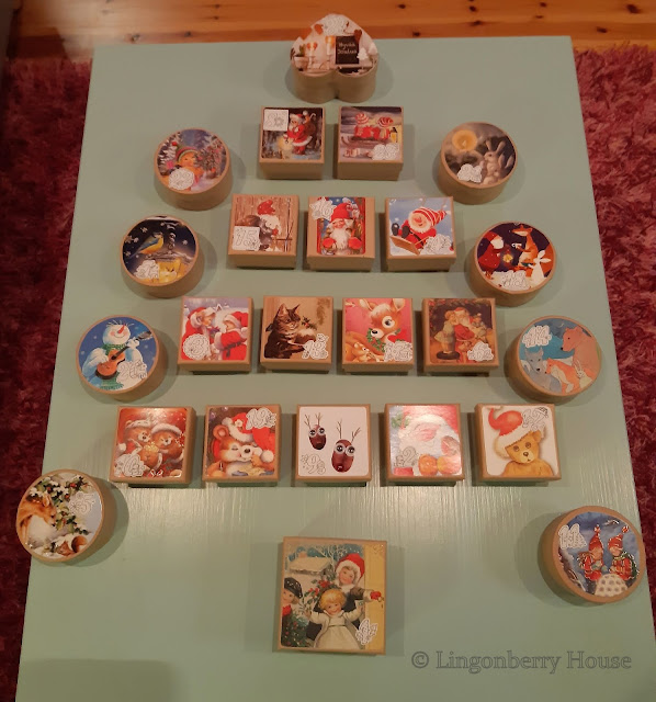 lingonberryhouse, DIY, joulukalenteri, advent calendar, christmas, joulu, tee itse, askartelu, crafts