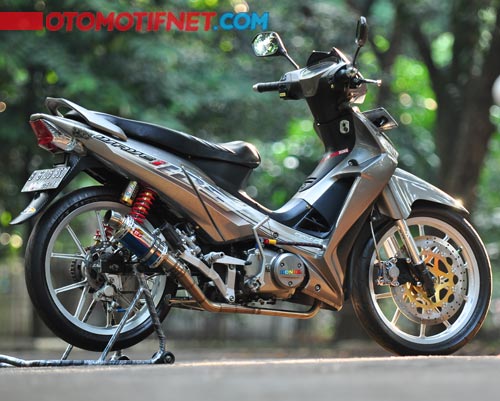 Kumpulan Foto Modifikasi Motor Supra X 125 Modern