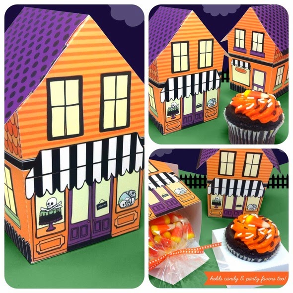 Halloween Cupcake Boxes