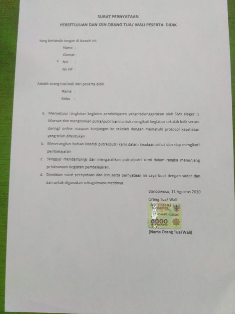 Cara Membuat Surat Selesai Hutang