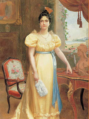 Pintura de Luisa Cáceres de Arismendi