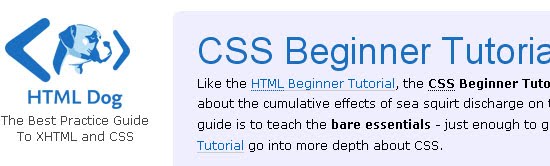 CSS Beginner Tutorial