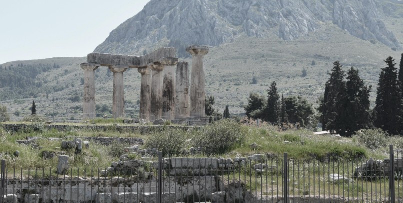 Άποψη αρχαιολογικού χώρου Κορίνθου