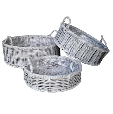 Antique white wicker basket, Antique Basket, Collection, natural handicraft, Natural Rattan
