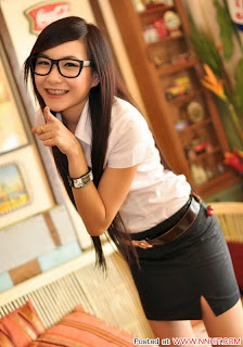 cute thai student