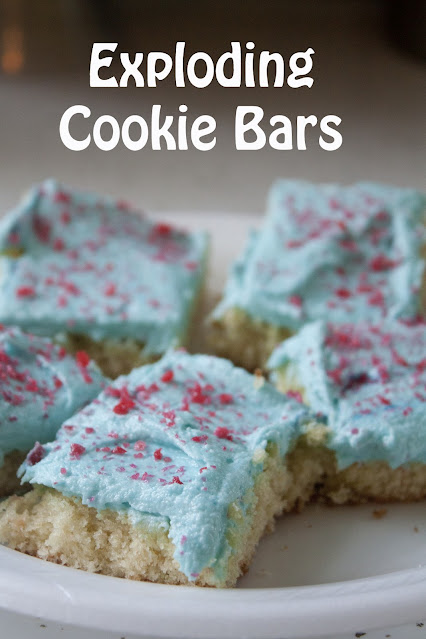 Exploding Cookie Bars that Pop in Your Mouth