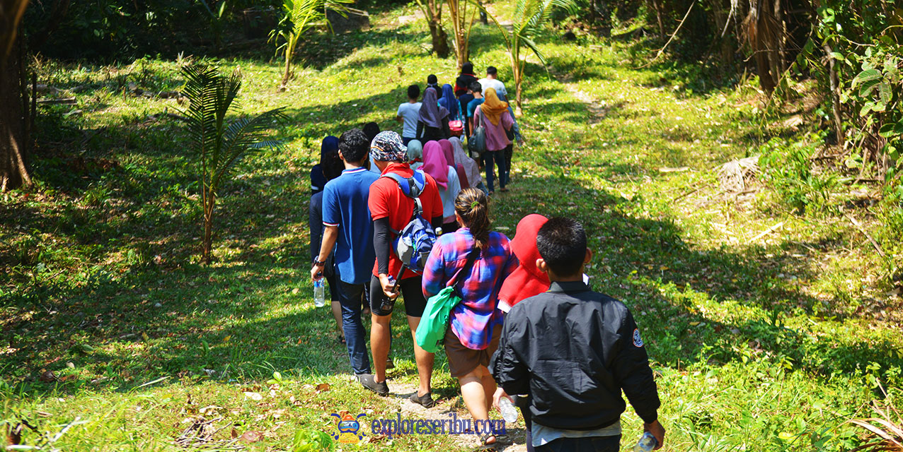 jalur trekking menuju tanjung layar ujung kulon