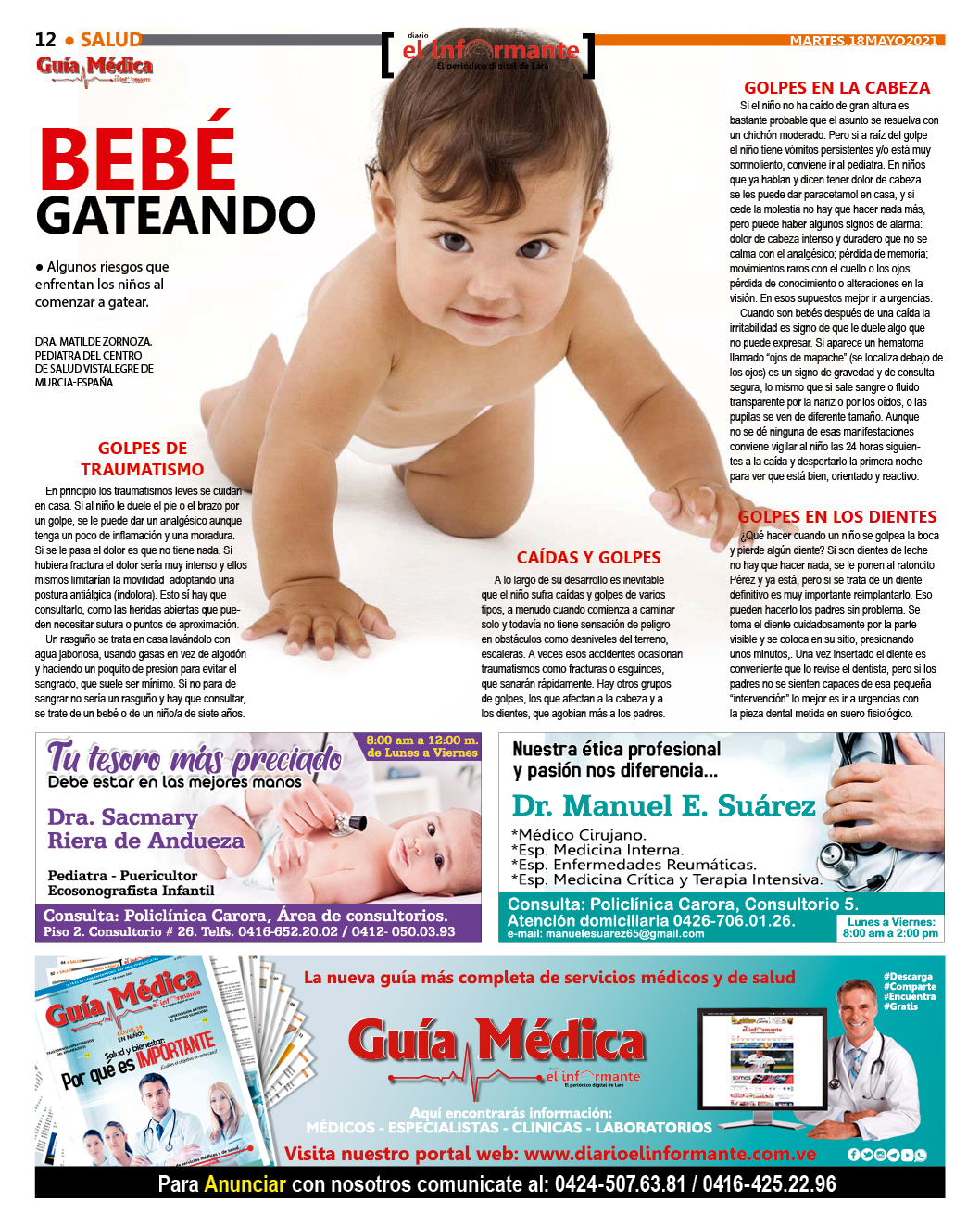 GUÍA MÉDICA EI INFORMANTE  - EDICIÓN Nº 2  - 18/05/2021