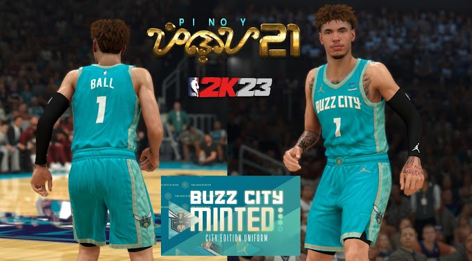 Charlotte Hornets City Edition Jersey by Pinoy21 | NBA 2K23