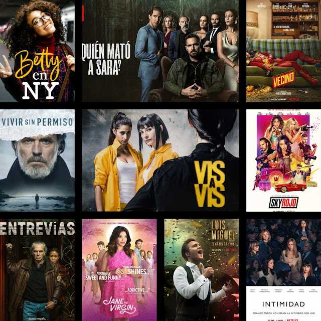Netflix, español, series televisivas en español