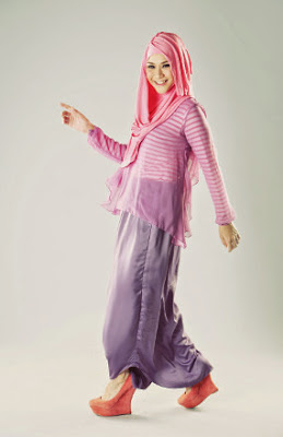 20 Desain  Baju  Muslim Zaskia  Adya  Mecca  Terbaik dan 
