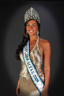 Kaiane Aldorino's Miss Gibraltar 2009 Picture