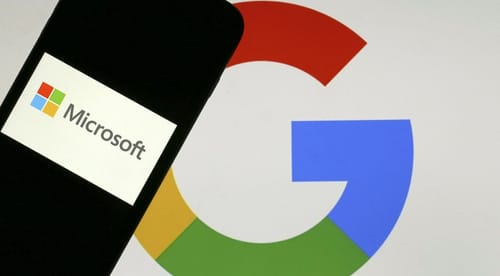 Open a dispute between Microsoft and Google