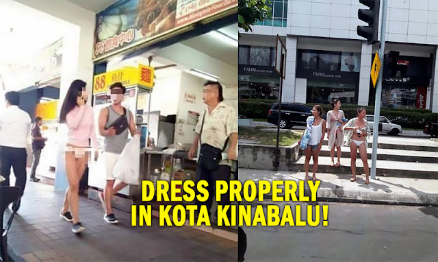 Sexy Bikini Tourists Kota Kinabalu Sabah