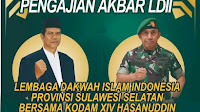 Bakal Dihadiri Pangdam XIV/Hasanuddin, LDII Sulsel Gelar Pengajian Akbar