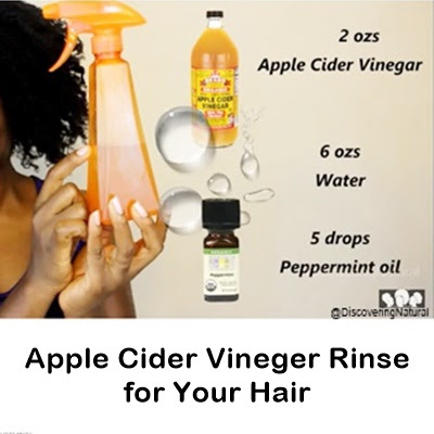 Apple Cider VInegar Rinse for Natural Hair