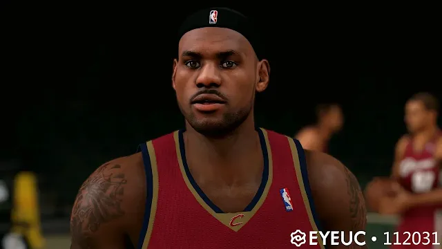 NBA 2K24 LeBron James Cyberface Update (Rookie)