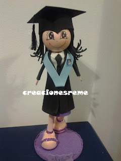 fofucha-creacionesreme-personalizadas-foami -graduada