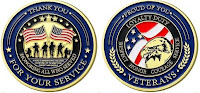 Bulk (80) Military Service Challenge Coins | Say thanks to your fellow veterans