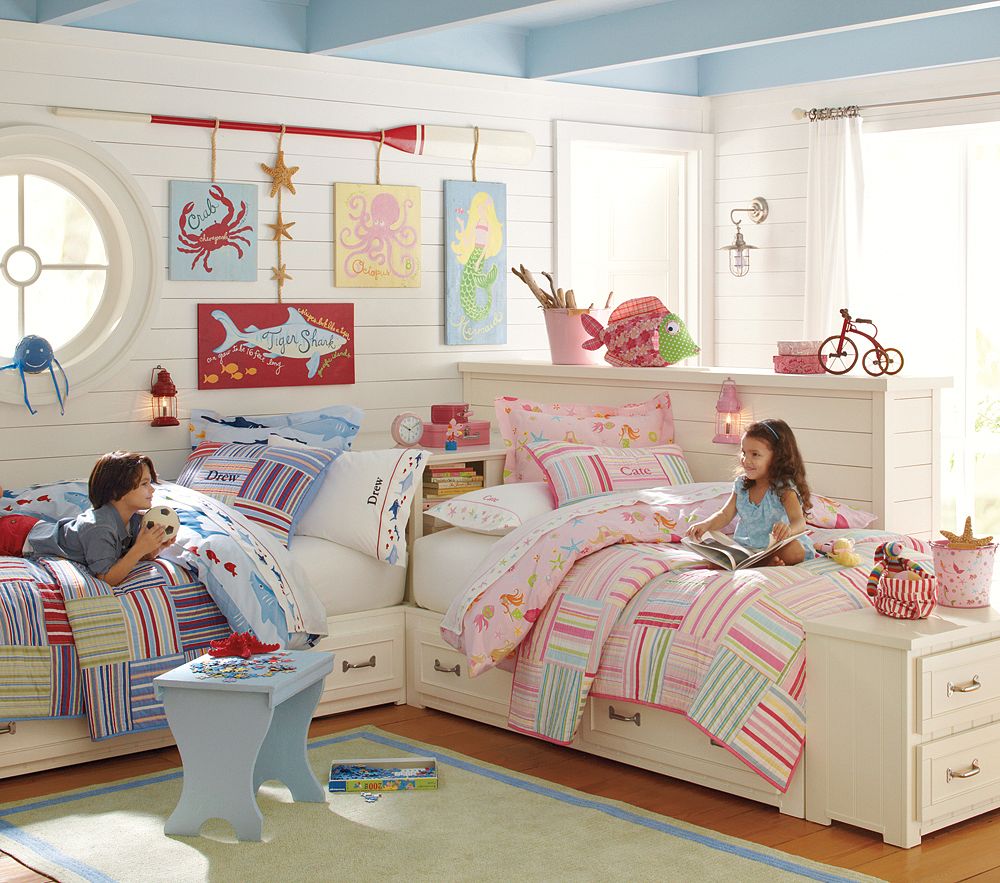 Pottery Barn Kids Bright Stripes Bedding | Decor Look Alikes