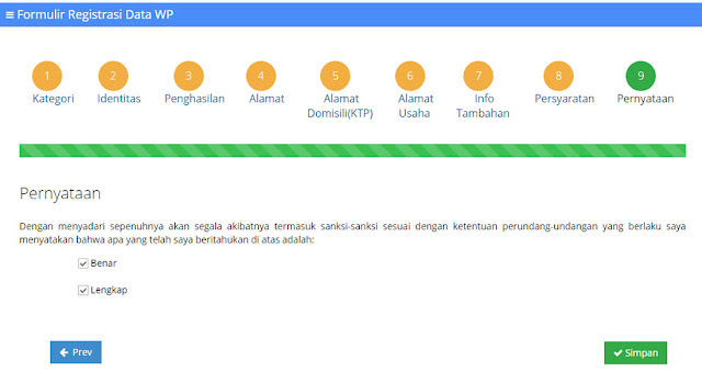 Cara Daftar NPWP Online