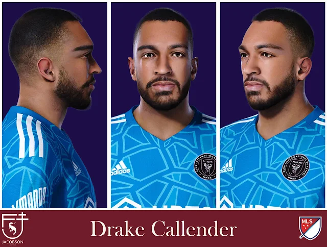 PES 2021 Drake Callender Face
