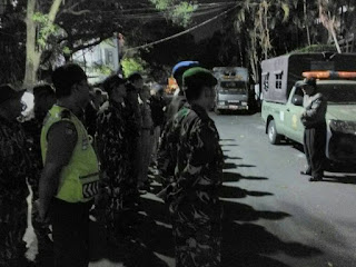 Patroli Gabungan TNI-Polisi dan Pol PP Di Bulan Ramadhan