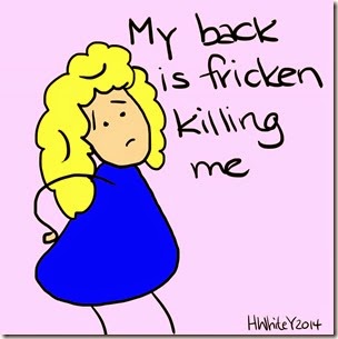 That White Girl - laryngitis again - sore from lying around doing jack shit fuck all