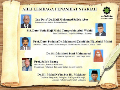 penasihat syariah as-salihin