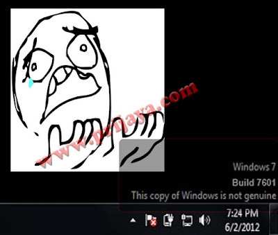 Cara Menghilangkan Windows 7 Build 7601