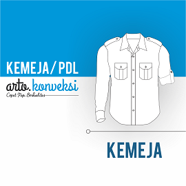 Download Template Vector Desain Kemeja Pdl Polos Kumpulan Model Kemeja