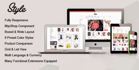 Responsive Joomla eCommerce Template