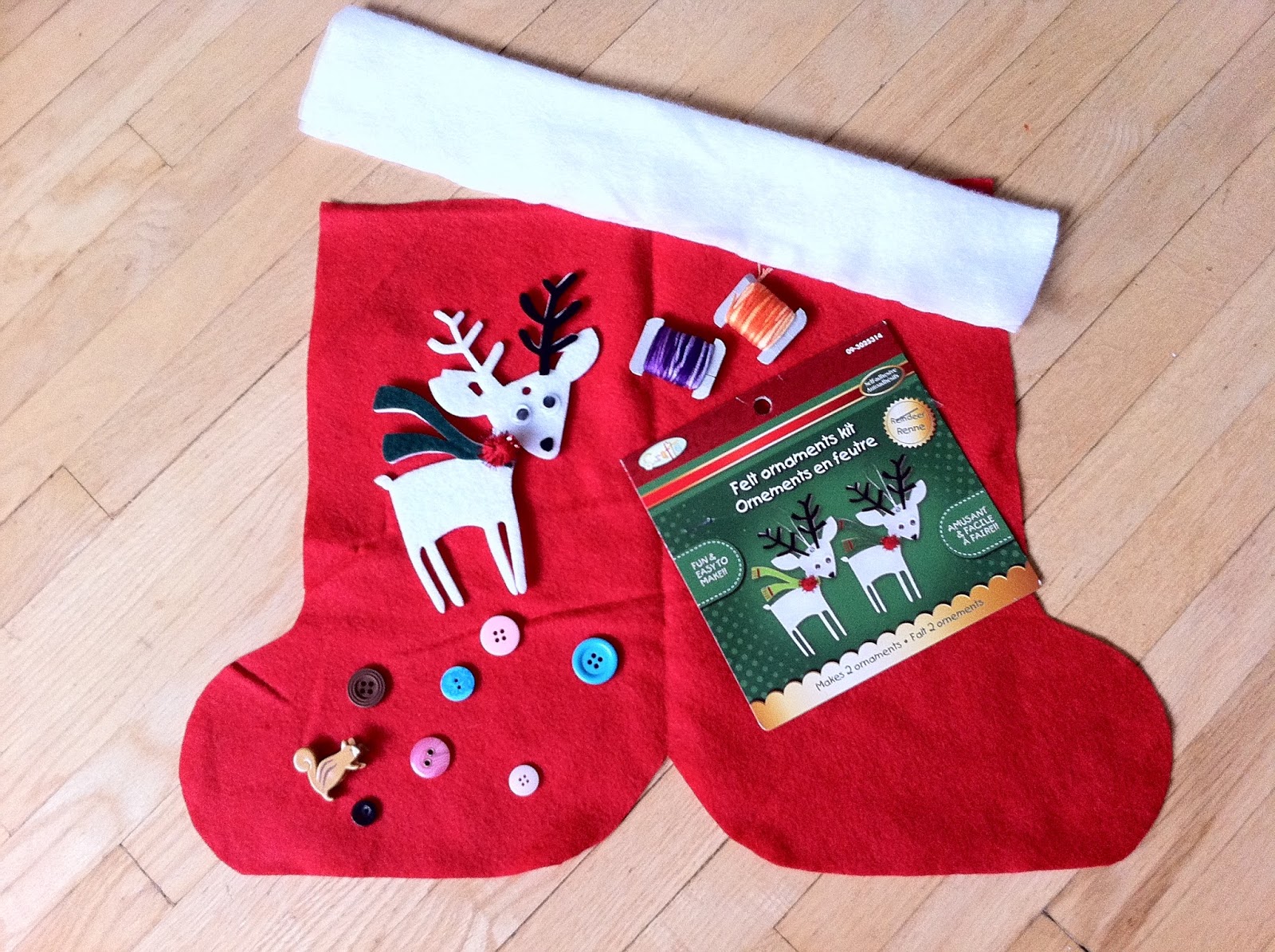 AuRa Treasury: DIY  Personalized Christmas Stockings for 