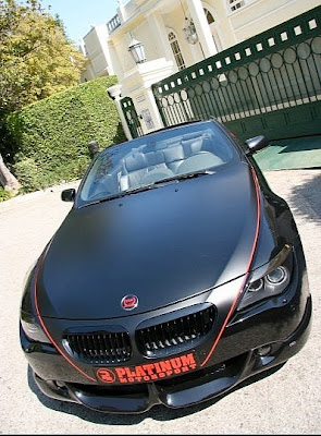 Handsome black BMW 650i Platinum Motorsport