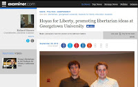 Hoyas for Liberty Georgetown University libertarians students