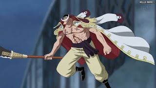 ワンピースアニメ 頂上戦争編 475話 白ひげ | ONE PIECE Episode 475