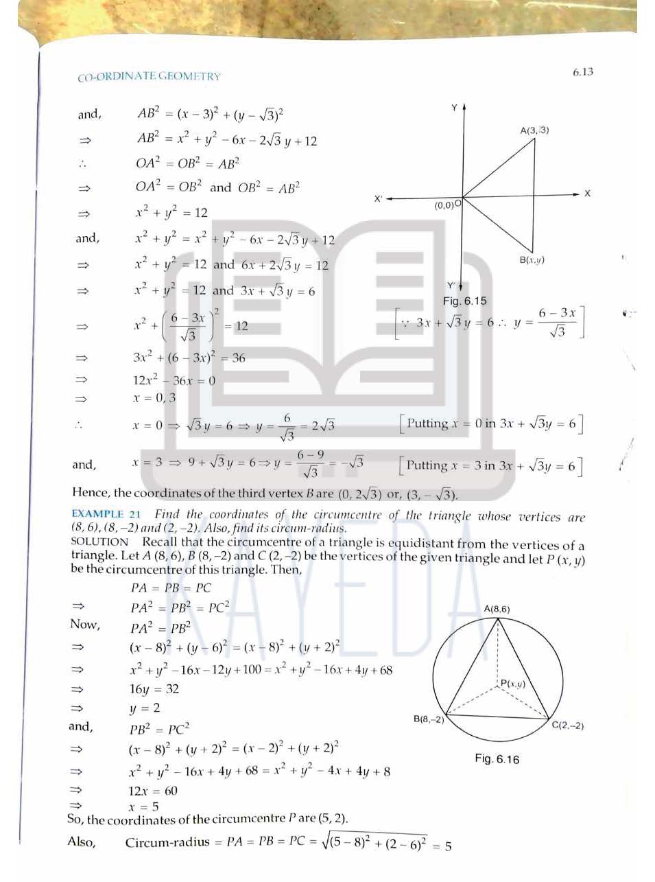 RD Sharma Class 10 Mathematics | Chapter6: Co-ordinate Geometry