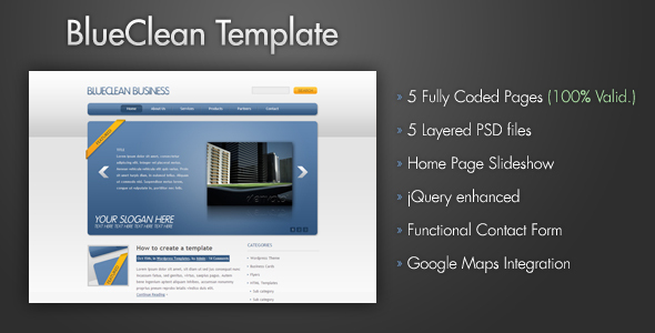BlueClean Premium Business - Business Corporate