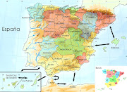 Mapa de España y sus provincias. Publicado por karla en 03:03 No hay . (espana )